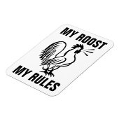MON RACINE MES RÈGLES ROOSTER MAGNETS (Côté Gauche)