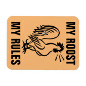 MON RACINE MES RÈGLES ROOSTER MAGNETS (Horizontal)