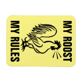 MON RACINE MES RÈGLES ROOSTER MAGNETS (Horizontal)