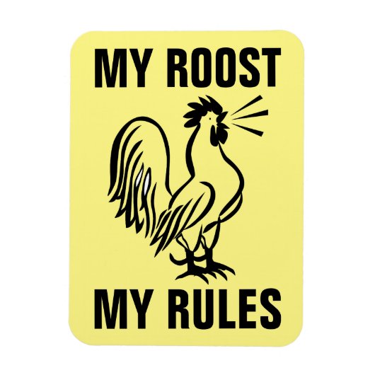 MON RACINE MES RÈGLES ROOSTER MAGNETS (Vertical)