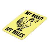 MON RACINE MES RÈGLES ROOSTER MAGNETS (Côté Gauche)