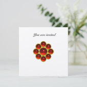 MON robijnrood wit goud Kaart (Staand voorkant)