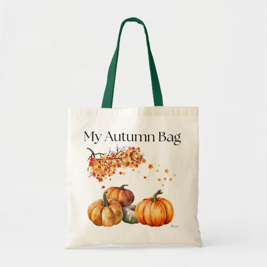 Mon sac d'automne (Devant)