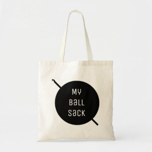 Mon sac de balle - Funny Sac fourre-tout de Fer Cr