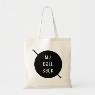 Mon sac de balle - Funny Sac fourre-tout de Fer Cr