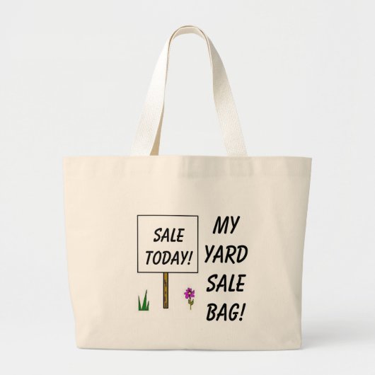 MON SAC DE VENTE DE BRIC-À-BRAC ! (Devant)