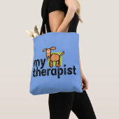 Mon sac fourre-tout à impression de thérapeute (De près)