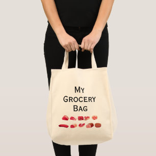 Mon Sac fourre-tout d'alimentation - Viande seulem