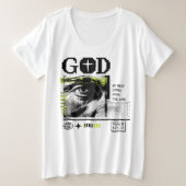 Mon secours vient du Seigneur Psaume 121:2 retrowa (Design devant)