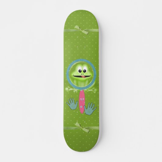 Mon skateboard Froggy (Devant)