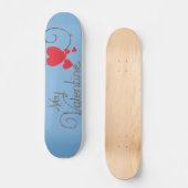 Mon skateboard Valentine (Recto)