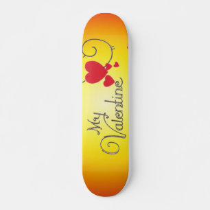 Mon skateboard Valentine