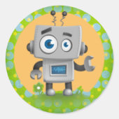 Mon Sticker Robot, Glossy (Devant)