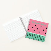 Mon Summer Journal carnet de pastèque rose (Intérieur)