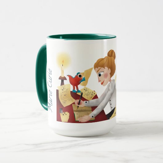 Mon Super Science Coffee Mug - Étudier! (Devant gauche)