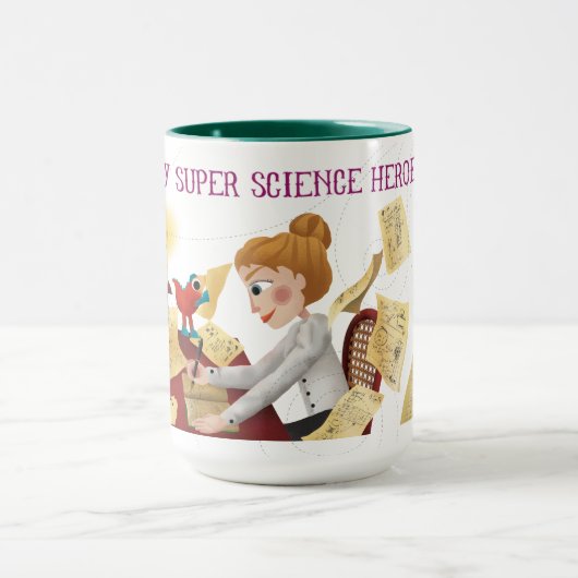 Mon Super Science Coffee Mug - Étudier! v2 (Centre)