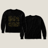 "Mon sweatshirt de création – Art original, style (Motif recto et verso)