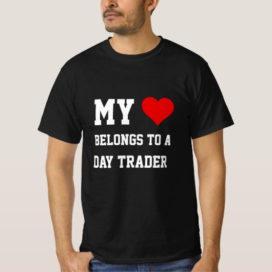 Mon T-Shirt Appartient à un Day Trader (Devant)