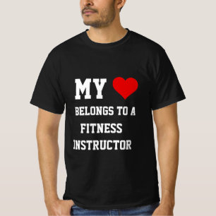 Mon T-Shirt Appartient à un Professeur de Fitness