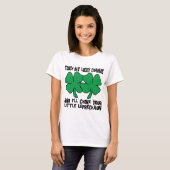 Mon T-shirt chanceux de charmes (Devant entier)