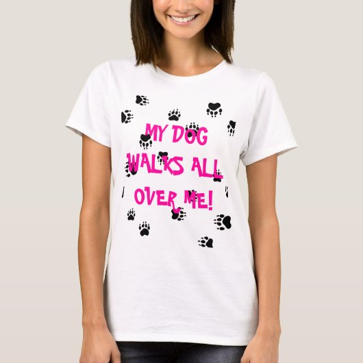 Mon T-shirt de chien (Devant)