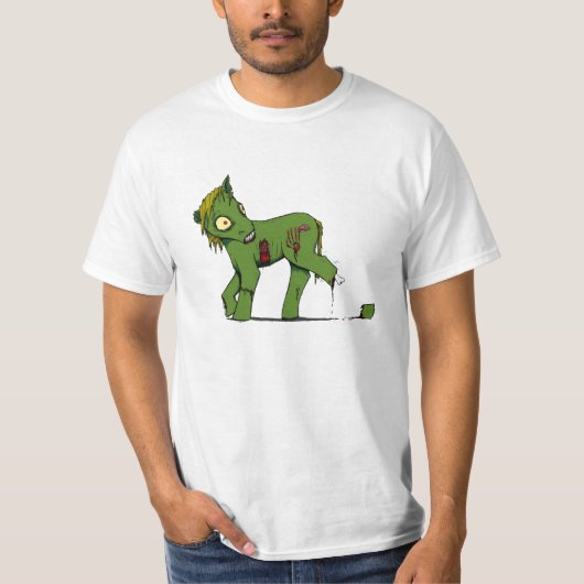 Mon T-shirt de poney de zombi (Devant)