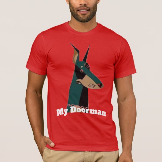 mon T-Shirt de portier (Devant)