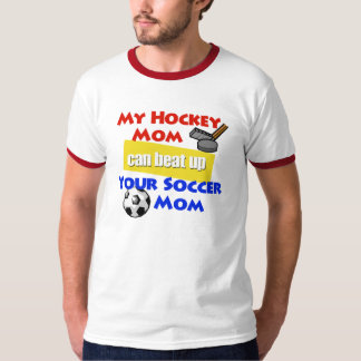 Mon T-shirt de sonnerie de maman d'hockey