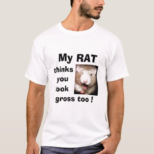 Mon T-shirt du RAT. .grossed (Devant)