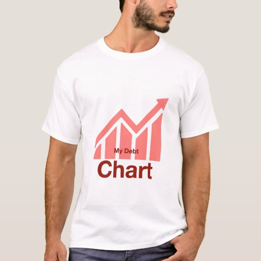 Mon T-shirt graphique de dette (Devant)