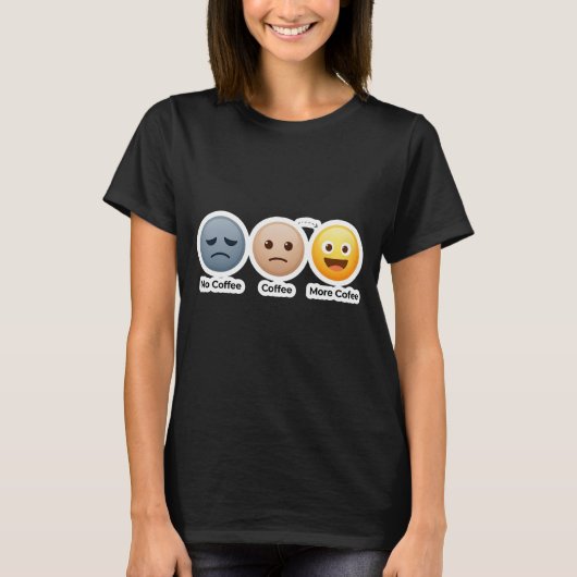 Mon T-shirt Humeurs Café (Devant)