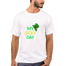 Mon t-shirt Lucky Day, parfait pour St. Patrick's