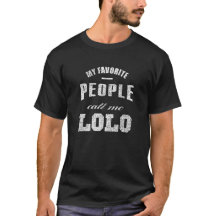 Mon T-shirt préféré de Lolo de personnes