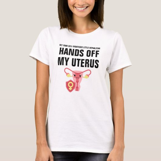 Mon T-Shirt Uterus Pro-Choice (Devant)