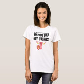 Mon T-Shirt Uterus Pro-Choice (Devant entier)