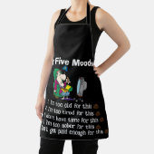 Mon tablier de cinq humeurs (Insitu)