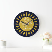 Mon Temps De Brillance, horloge d'impression Sun (Maison)