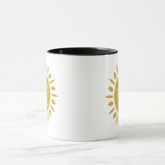 Mon temps pour briller - Mug d'impression Sun (Centre)