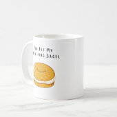 Mon tout Bagel Café Mug (Devant gauche)