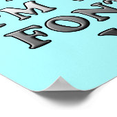 Mon type Police Funny Poster Signe (Coin)