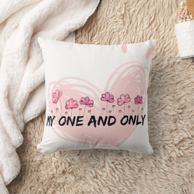 Mon unique et seul amour Coussin de décoration (Couverture)