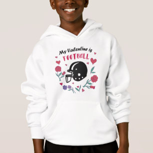 Mon Valentin est Football Invitation Carte postale