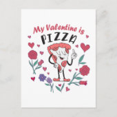 Mon Valentin est une invitation à la pizza (Devant)