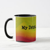 "Mon verre, mon affaire" Mug (Gauche)