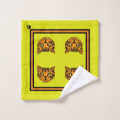 Mon visage de bébé tigre personnalisé (Gant de toilette)