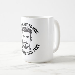 Mon Visage sur une Grande Tasse Personnalisée