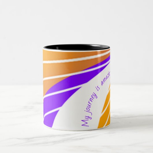 Mon voyage est Extraordinaire ! Mug (Centre)