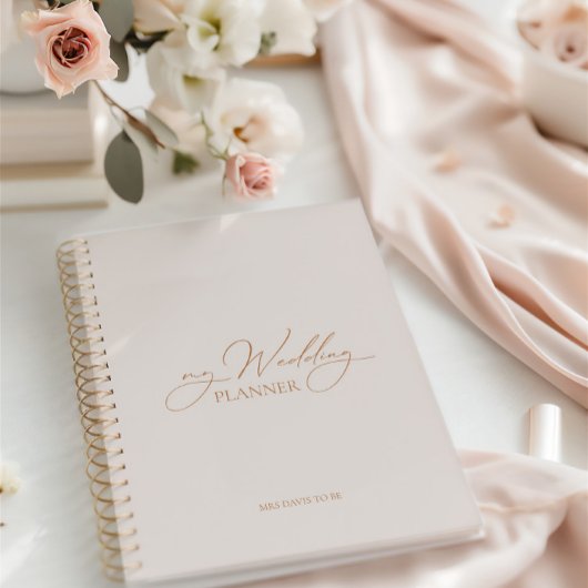 "Mon Wedding planner" Plans de mariage modernes et