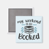 Mon week-end est entièrement réservé - Magnet Carr (Recto/Verso)