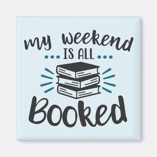 Mon week-end est entièrement réservé - Magnet Carr (Devant)